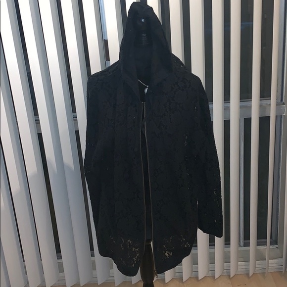 Karma Blue Jackets & Blazers - Lace hoody Karma Blue